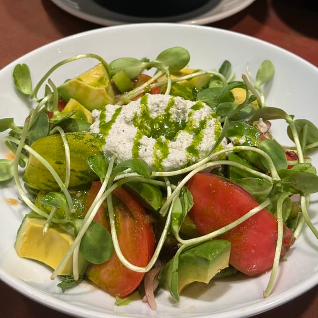 Heirloom Tomato Salad.
