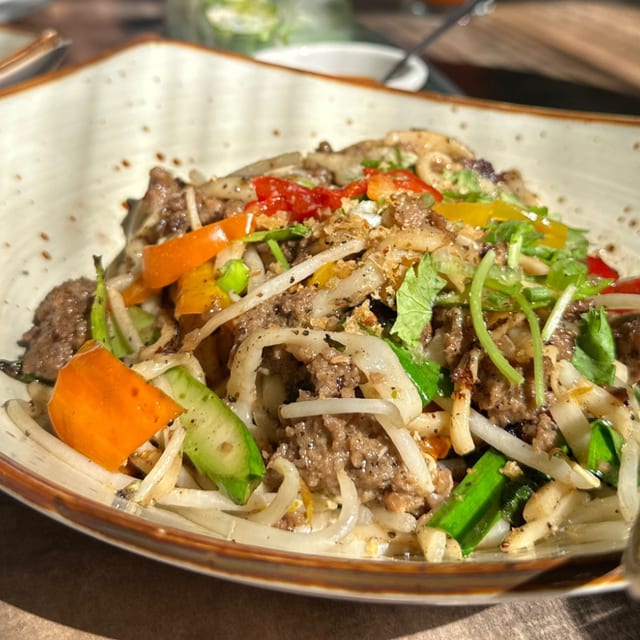 Impossible Garlic Noodles (V).