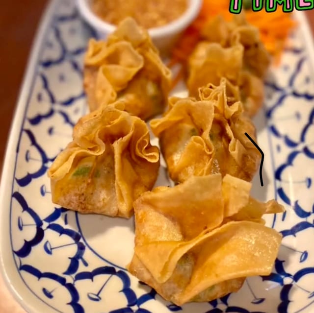 Tung-Tong: Fried Golden Pouches.