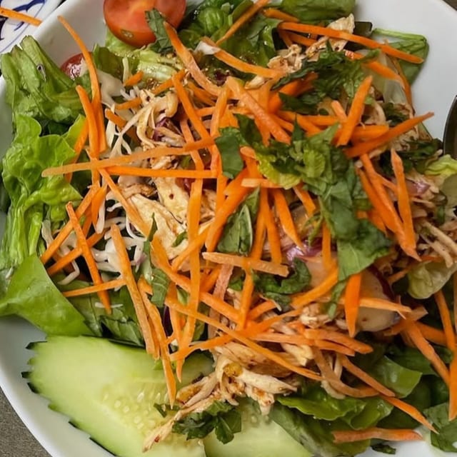 Larb Gai (Spicy Chicken Salad).