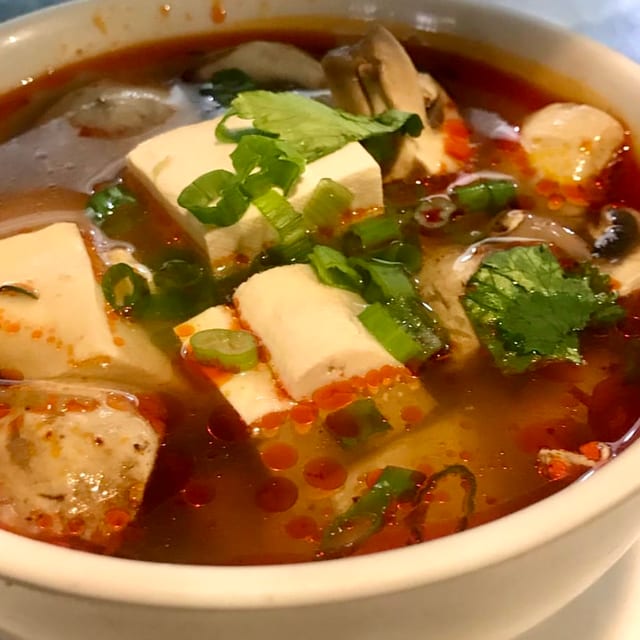 Tom Yum: Thai Hot n Sour Soup - cup.