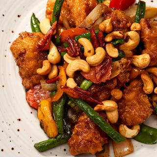 Crispy Fish  And Cashew Nuts (GF)