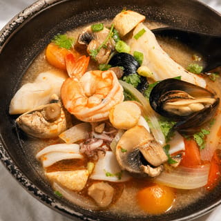 Tom Yum: Thai Hot n Sour Soup - Seafood